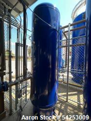 Used Vertical Air Receiver Tank,  carbon-steel ASME-certified pressure vessel manufactured by Samuel Pressure Vessel Group, ...