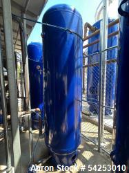 Used Vertical Air Receiver Tank.,  ASME-coded pressure vessel fabricated by Samuel Pressure Vessel Group, constructed of car...