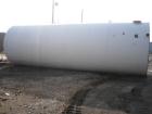 Used-30,000 Gallon Carbon Steel Storage Tank.  Approximately 12' diameter x 36' straight side, dish top, flat bottom, 18