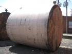 Used-7500 Gallon Vertical Tank, carbon steel construction, 10.5' diameter x 12' high, with 20