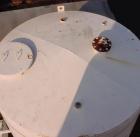 Used 9,840 US Gallon Carbon Steel Tank. Vertical, 10' diameter x 17' high (T-T). 12