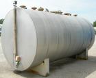 Used- Brown-Minneapolis Tank, 4000 gallon, carbon steel, horizontal. Approximately 7' diameter x 14' straight side, flat end...