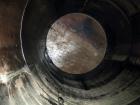 Used Tank, 12,300 gallon, carbon steel, horizontal. Approximately 10'6