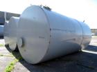Used Tank, 12,300 gallon, carbon steel, horizontal. Approximately 10'6