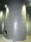 Unused: Highland tank, 15,225 gallon, carbon steel, vertical. Approximately 12' diameter x 18' straight side, slight coned top, flat bottom. U.L. 142 labeled for above ground flammable storage. Openi...