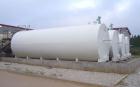 Used Horizontal tank, carbon steel, epoxy lined, steel. 10'6
