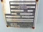 Used Lakota Engineering approximately 10,000 gallon horizontal pressure tank, carbon steel (SA-516-70N). 800 psi, temp rated -25 deg F to 392 deg F. 72