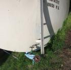 Used 10,000 Gallon Horizontal Carbon Steel Storage Tank. 
