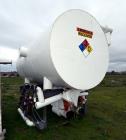 Used Morfab Company Horizontal Liquid Ammonia Receiver Tank