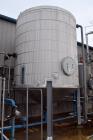 Used Par Piping & Fabrication Tank, 8500 Gallon, A36 Carbon Steel, Vertical. Approximate 132