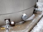 Used Squibb Tank Company Aboveground Flammable Liquid Tank, 29,600 Gallon, A36 Carbon Steel, Vertical. Approximate 143