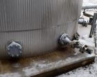 Used Squibb Tank Company Aboveground Flammable Liquid Tank, 29,600 Gallon, A36 Carbon Steel, Vertical. Approximate 143