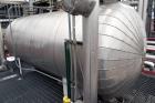 Used Tank, Approximate 1,500 Gallon, Carbon Steel, Horizontal