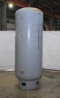 Used Penway Air Receiver, Approximate 300 Gallon, Vertical, Carbon Steel. Approximate 36