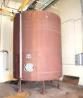 Used- Brothers Inc Tank, Approximate 6,000 Gallon, Vertical, Carbon Steel.