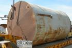 USED: Tank, 10,300 gallon, carbon steel, vertical. 10'6
