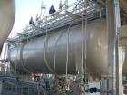 Unused- Arrow Tank and Engineering  Horizontal Carbon Steel Pressure Tank (approximately 37,000 gallon). 12' diameter x 40' long straight side. Has stiffener rings. Tank is dual compartment with inte...