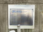 Used- Bendel Tank and Heat Exchanger Tank, 3,500 Gallon