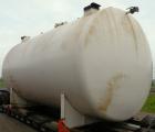 Used Clawson Pressure Tank, 13,504 gallon, SA-516-070 carbon steel, horizontal. 125-1/2