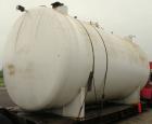 Used Clawson Pressure Tank, 13,504 gallon, SA-516-070 carbon steel, horizontal. 125-1/2