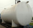 Used Clawson Pressure Tank, 13,504 gallon, SA-516-070 carbon steel, horizontal. 125-1/2