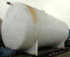 Used Clawson Pressure Tank, 13,504 gallon, SA-516-070 carbon steel, horizontal. 125-1/2