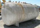 Used Clawson Pressure Tank, 6,708 Gallon, Carbon Steel, Horizontal. 95-1/2