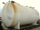 Used Clawson Tank Company 2 Compartment Pressure Tank, 12,336 gallons, 6,168 gallons per compartment, carbon steel, horizontal. Each compartment 125-1/2