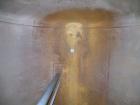 Used Clawson Tank Company 2 Compartment Pressure Tank, 12,336 gallons, 6,168 gallons per compartment, carbon steel, horizontal. Each compartment 125-1/2