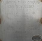 Used Clawson Tank Company 2 Compartment Pressure Tank, 12,336 gallons, 6,168 gallons per compartment, carbon steel, horizontal. Each compartment 125-1/2
