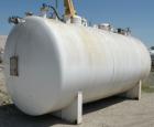 Used Clawson Tank Company 2 Compartment Pressure Tank, 6,160 gallons, 3,080 gallons per compartment, carbon steel, horizontal. Each compartment 95-1/2