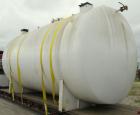 Used Clawson Pressure Tank, 13,504 gallons, SA-516-070 carbon steel, horizontal. 125-1/2