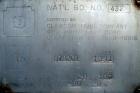 Used Clawson Pressure Tank, 13,504 gallons, SA-516-070 carbon steel, horizontal. 125-1/2