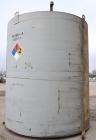 Used Clawson Tank Company Aboveground Flammable Liquid Storage Tank, 7500 Gallon, Carbon Steel. 126’’ Diameter x 144’’ straight side, coned top, flat bottom. UL rated, UL# 892396. Openings top (2) 3-...