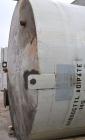 Used Clawson Tank Company Aboveground Flammable Liquid Storage Tank, 7500 Gallon, Carbon Steel. 126’’ Diameter x 144’’ straight side, coned top, flat bottom. UL rated, UL# 892397. Openings top (2) 3-...