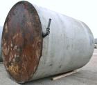 Used Clawson Tank Company Aboveground Flammable Liquid Storage Tank, 7500 Gallon, Carbon Steel. 126’’ Diameter x 144’’ straight side, coned top, flat bottom. UL rated, UL# 892397. Openings top (2) 3-...