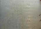 USED: Clawson tank, 9,000 gallon, carbon steel. Approximately 8' diameter x 24' straight side. Slight coned top, flat bottom. Internal rated atmos at 70 deg F. Openings: top 2