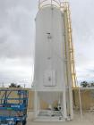 Used ER Manufacturing 13,200 Gallon Vertical Carbon Steel Storage Tank with Cone Bottom