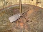 Used Henders 2500 Gallon Vertical Steel Storage Tank