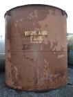 Used- Highland Tank, 7800 Gallon, Carbon Steel, Vertical. 132