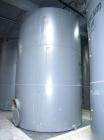 Unused- Highland Tank, 15,225 Gallon, Carbon Steel, Vertical. Approximately 12' diameter x 18' straight side, slight coned top, flat bottom. U.L. 142 labeled for above ground flammable storage. Openi...