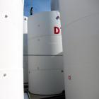 Used Highland Tank, 16,920 Gallon, Carbon Steel, Vertical. Approximately 12' diameter x 20' straight side, slight coned top, flat bottom. U.L. 142 labeled for above ground flammable storage. Openings...