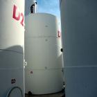 Used Highland Tank, 16,920 Gallon, Carbon Steel, Vertical. Approximately 12' diameter x 20' straight side, slight coned top, flat bottom. U.L. 142 labeled for above ground flammable storage. Openings...