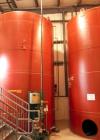 Used Highland Tank 8000 Gallon Vertical Carbon Steel Single Wall Storage Tank. Flat top and cone bottom heads, shell 1/4