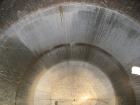 Used Highland Tank 10,000 Gallon Vertical Carbon Steel Single Wall Storage Tank.  Flat top and cone bottom, 1/4