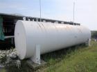 Used International Production Specialists Tank, Approximately 30,000 Gallons. Dual chambered 10,000 gallon / 20,000 gallon, double wall, carbon steel, horizontal, flat heads.  12' Diameter x 490