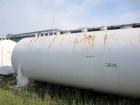 Used International Production Specialists Tank, Approximately 30,000 Gallons. Dual chambered 10,000 gallon / 20,000 gallon, double wall, carbon steel, horizontal, flat heads.  12' Diameter x 490