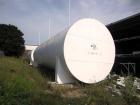 Used International Production Specialists Tank, Approximately 30,000 Gallons. Dual chambered 10,000 gallon / 20,000 gallon, double wall, carbon steel, horizontal, flat heads.  12' Diameter x 490