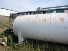Used International Production Specialists Tank, Approximately 30,000 Gallons. Double wall, carbon steel, horizontal, flat heads.  12' Diameter x 490