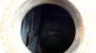 Used Modern Welding Company Tank, 17,000 Gallon, SA-36 Carbon Steel, Vertical. 132” Diameter x 288” straight side, dished top, flat bottom. Internal rated 1.5 WC psi at 200 degrees F. Openings top (3...